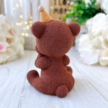 Silikonform Teddy mit Hütchen 30125