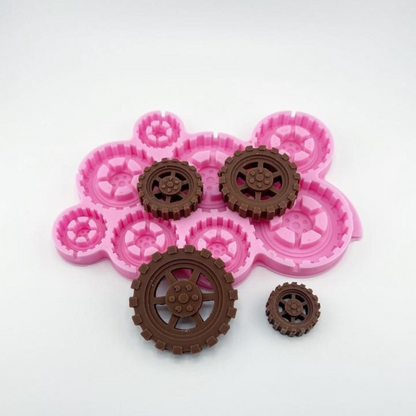 Silikonform Räder 2.0 2D 30245