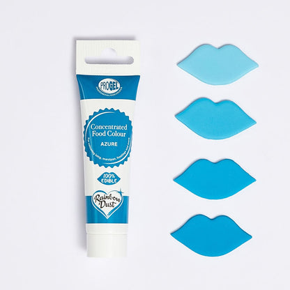 NEU! Rainbow Dust ProGel Azure (Electric Blue) 100g