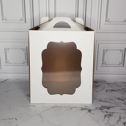 Tortenkartons 5 Stück, 25 cm x 25 cm x 30 cm 10034