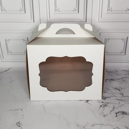 Tortenkartons 5 Stück, 30 cm x 30 cm x 25 cm 10035