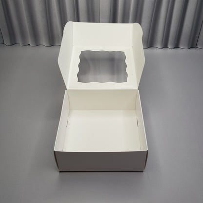 Karton mit Fenster 15 x 15 x 6 cm, 1 Stück 10044