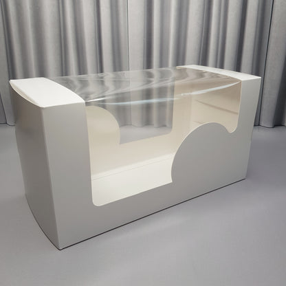 Karton mit Fenster 30 x 14 x 16 cm, 1 Stück 10049