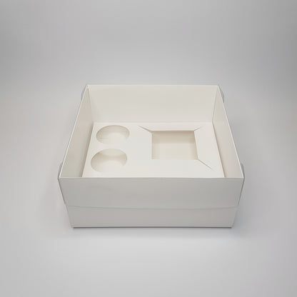 Cupcake Box mit Transparentem Fenster 23 x 23 x 10 cm 60009