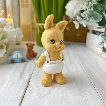 Silikonform Hase mit Hosen 30203