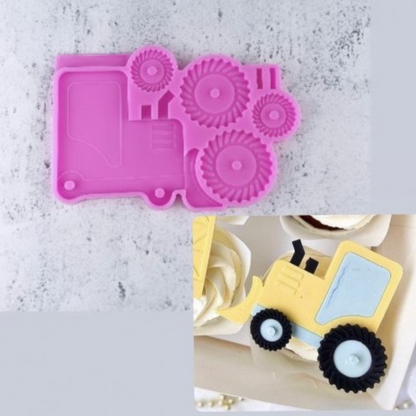 Silikonform Bagger 2 2D 30215