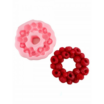 Silikonform Himbeerkranz mini 30241