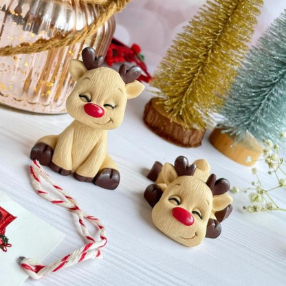 Silikonform Hirsch von Santa 30247