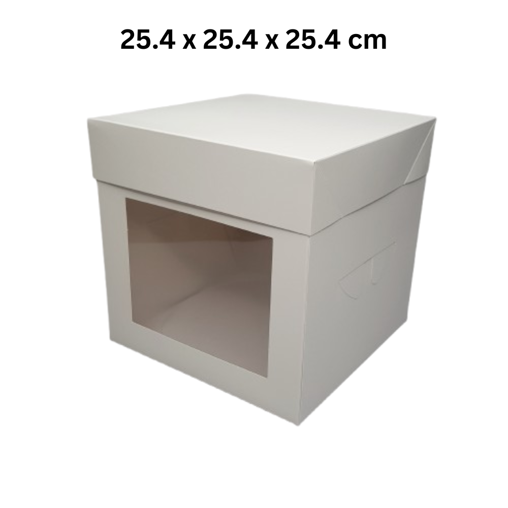 Tortenkarton 5 Stück 25,4 x 25,4 x 25,4 cm + 3mm Cake Board Card weiß 10071