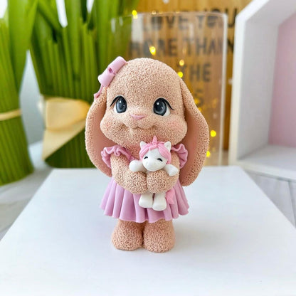 Silikonform Hase mit Einhorn 30281