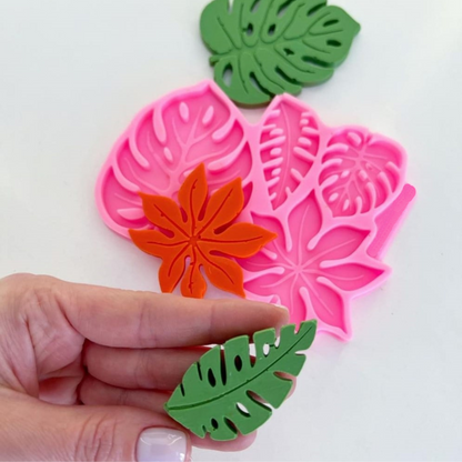 Silikonform Blätter 30121