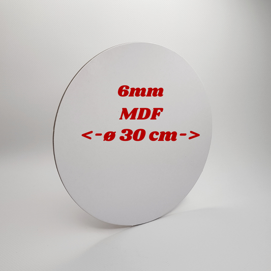 Tortenplatten ø 30 cm, 6mm, weiß, 1 Stück