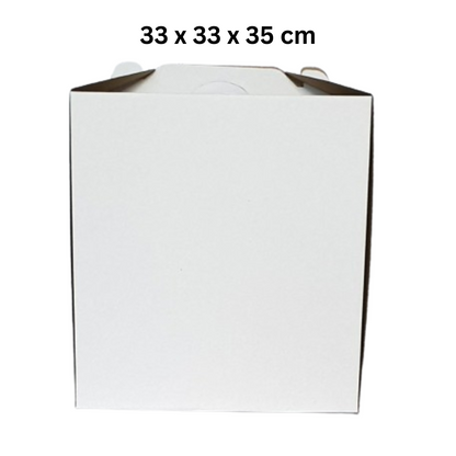 Tortenkartons 5 Stück, 33 cm x 33 cm x 35 cm 10003