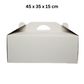 Tortenkarton 45x35x15 cm inkl. 3mm MDF Platte 10037