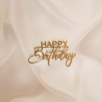 Acryl Topper Happy Birthday 100053
