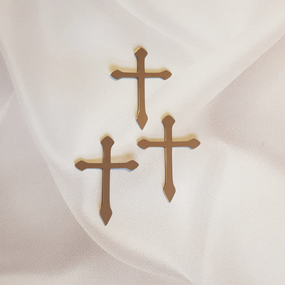 Acryl Topper 3 Stück set Herzen 100055