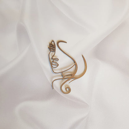 Acryl Topper Damengesicht 100060