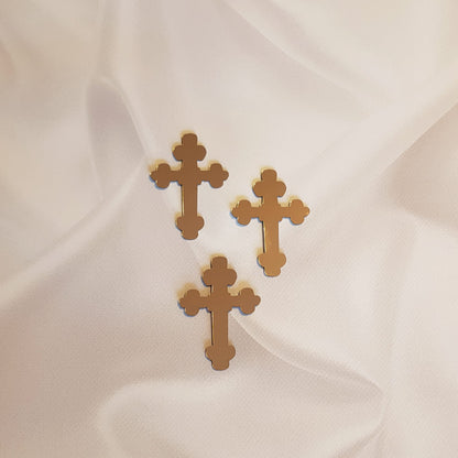 Acryl Topper Kreuz 3 Stück set 100061