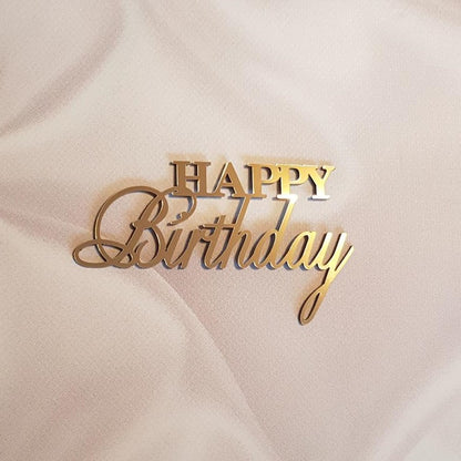 Acryl Topper Happy Birthday 100062