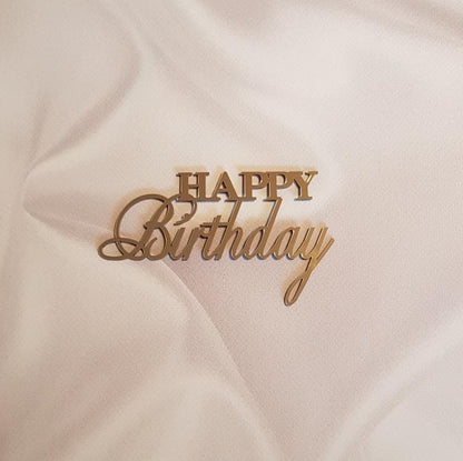 Acryl Topper Happy Birthday 100062