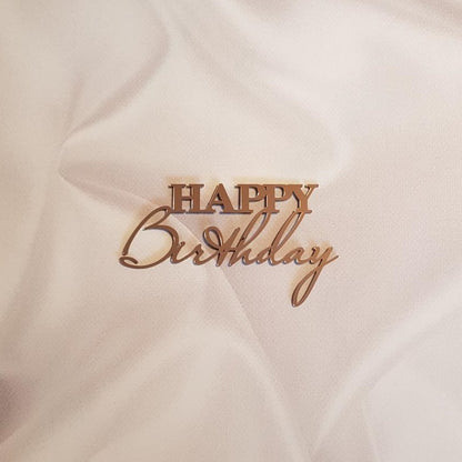 Acryl Topper Happy Birthday 100063