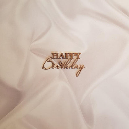 Acryl Topper Happy Birthday 100063