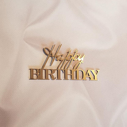 Acryl Topper Happy Birthday 100064