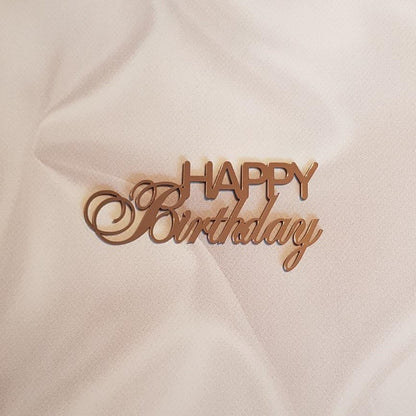 Acryl Topper Happy Birthday 100065
