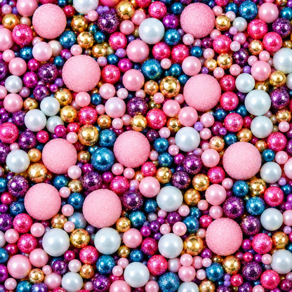 Zuckerperlen Glitzerbombe, 100g