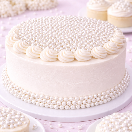 Zuckerperlen Weiß 4mm, 100g