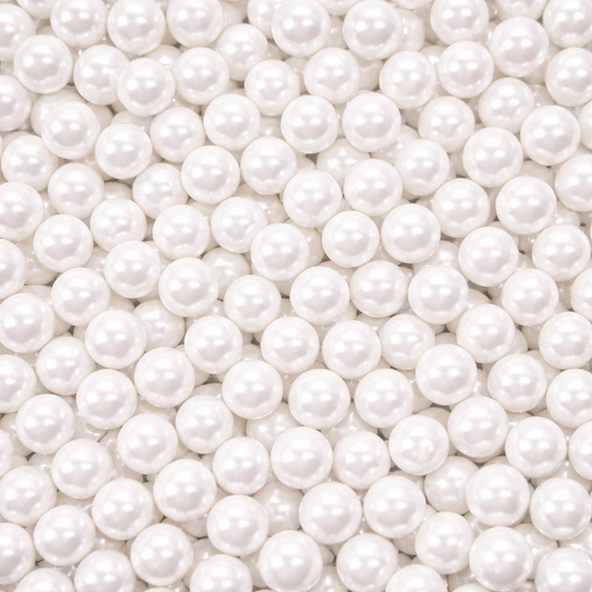 Zuckerperlen Weiß 7mm, 100g