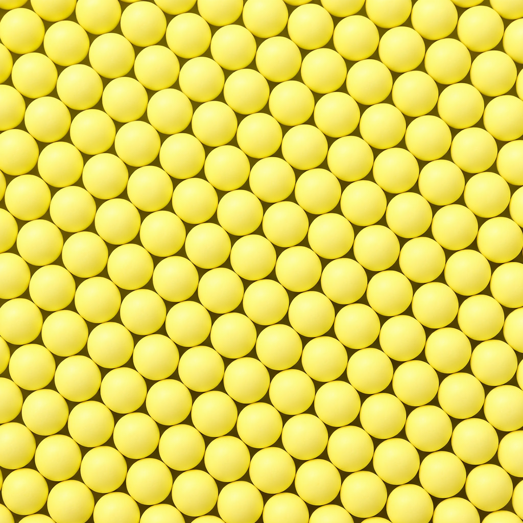 Zuckerperlen Gelb 10mm, 100g