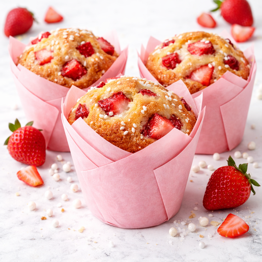 Tulpenmuffin Baby Pink, 50er-Packung