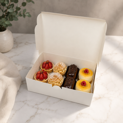 Törtchenbox Kuchen 18,5 x 13 x 8 cm 1 Stück
