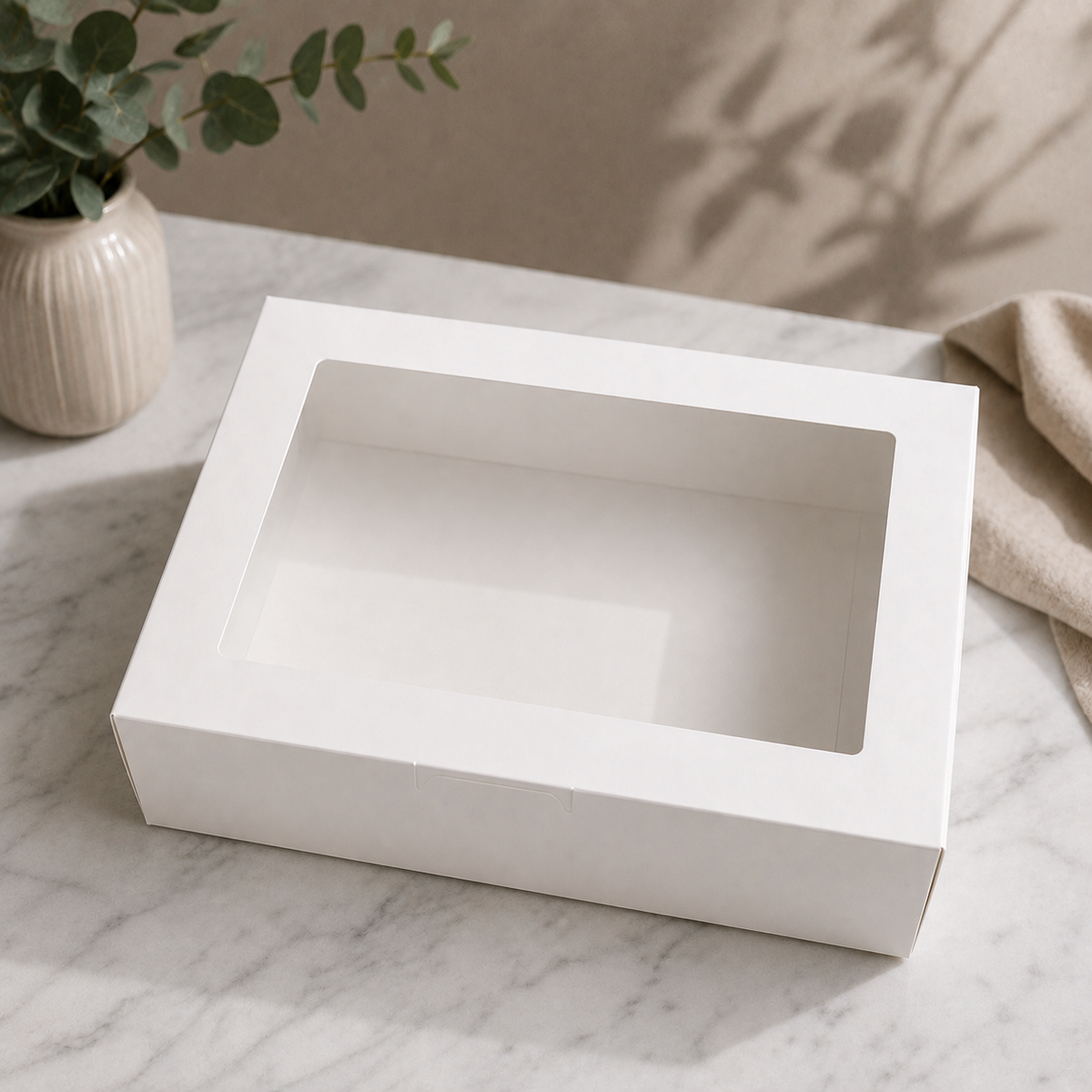 Törtchenbox Kuchen 26,5 x 18,5 x 8 cm 1 Stück