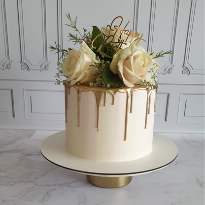 Tortenplatten ø 25 cm, 3mm, weiß, 5 Stück