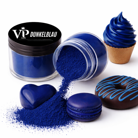Lebensmittelfarbe 30ml Dunkelblau fettlöslich 110012