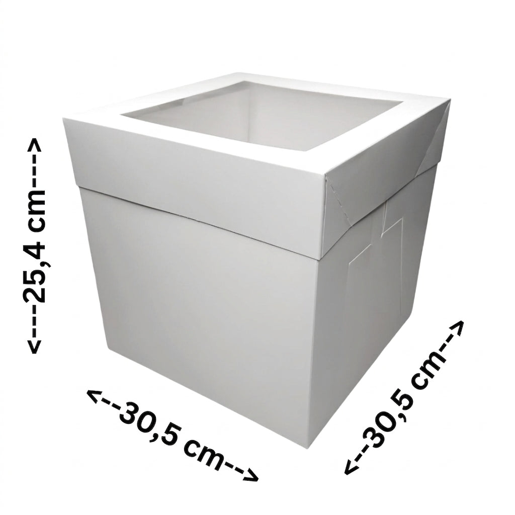 Tortenkarton 30.5 x 30.5 x 25.4 cm, 1 Stück