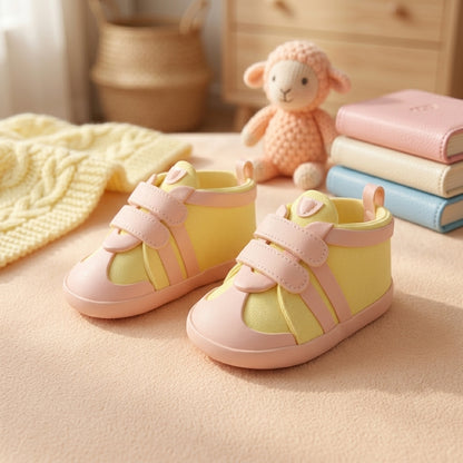 Dekorative Fondantfigur Baby Sneakers