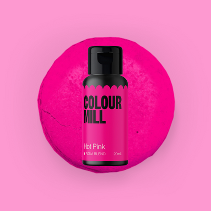 Colour Mill Aqua Blend Hot Pink 20ml