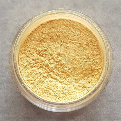 Glitzer Gold Farbe Medaillon Gold 91001