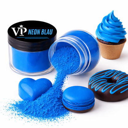 Lebensmittelfarbe 30ml Neon Blau fettlöslich 110011