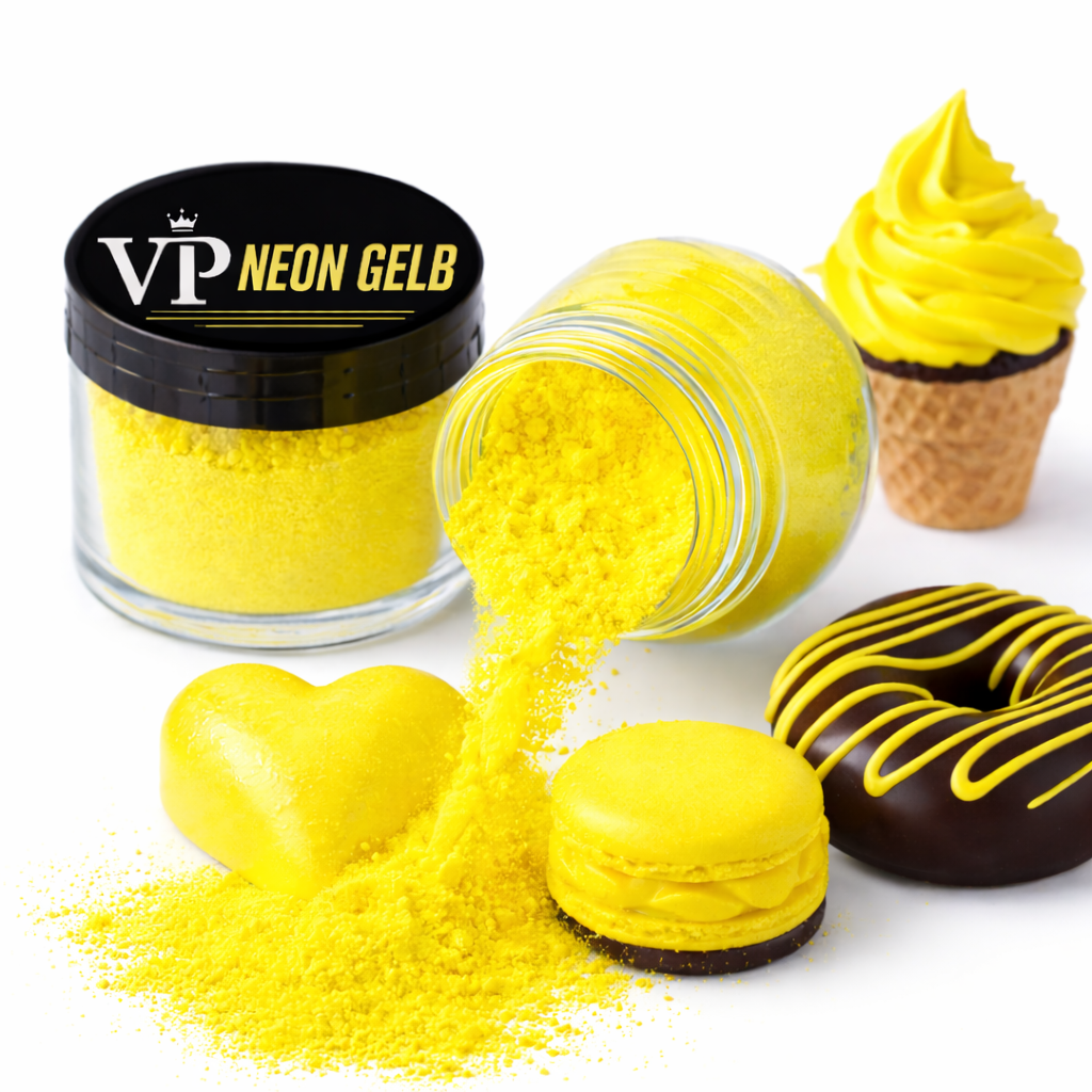 Lebensmittelfarbe 30ml Neon Gelb fettlöslich 110001