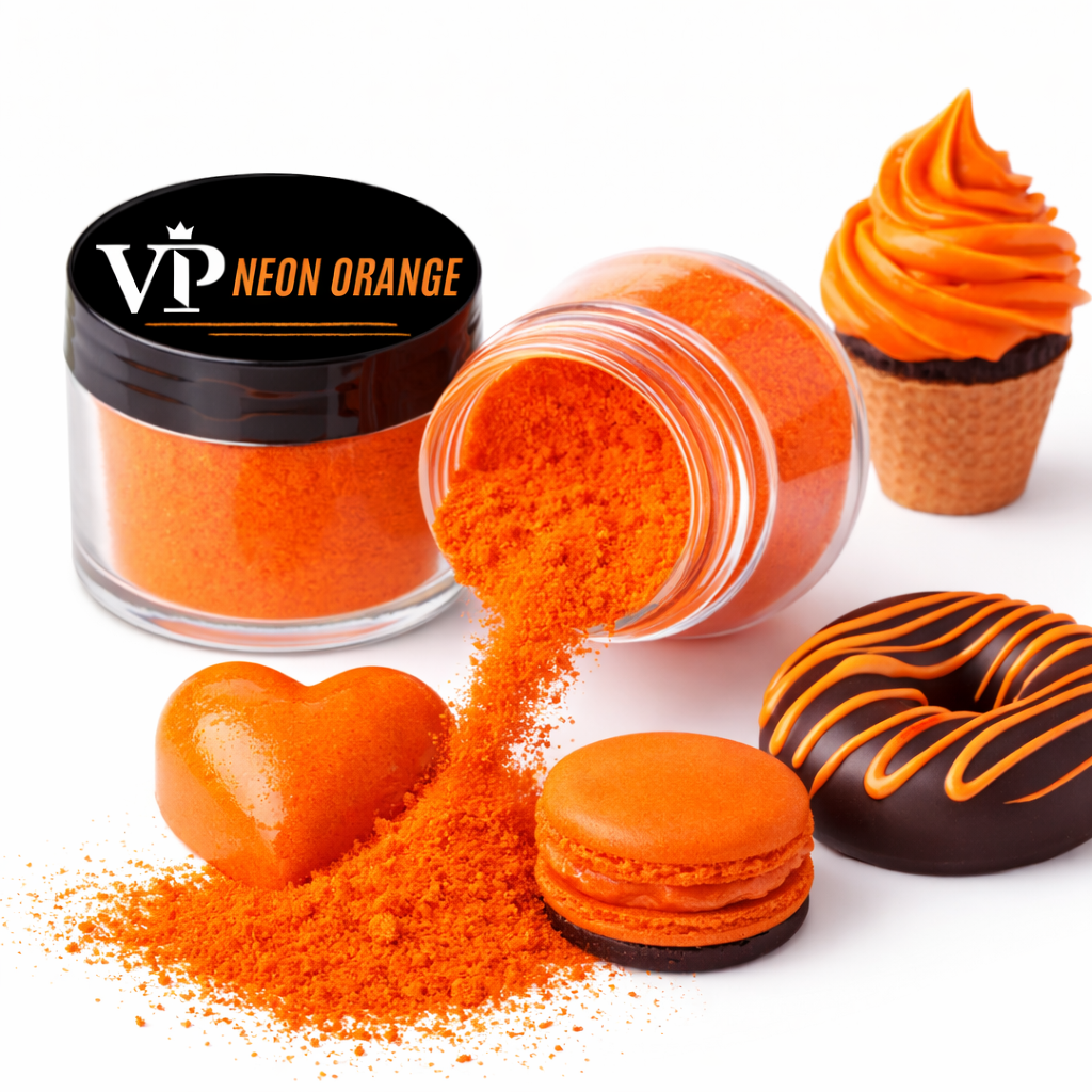 Lebensmittelfarbe 30ml Neon Orange fettlöslich 110003