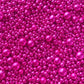 NEU! Zuckerperlen glänzend Fuchsia 100g