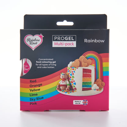 Rainbow Dust ProGel Multi Pack RAINBOW 6x25 g
