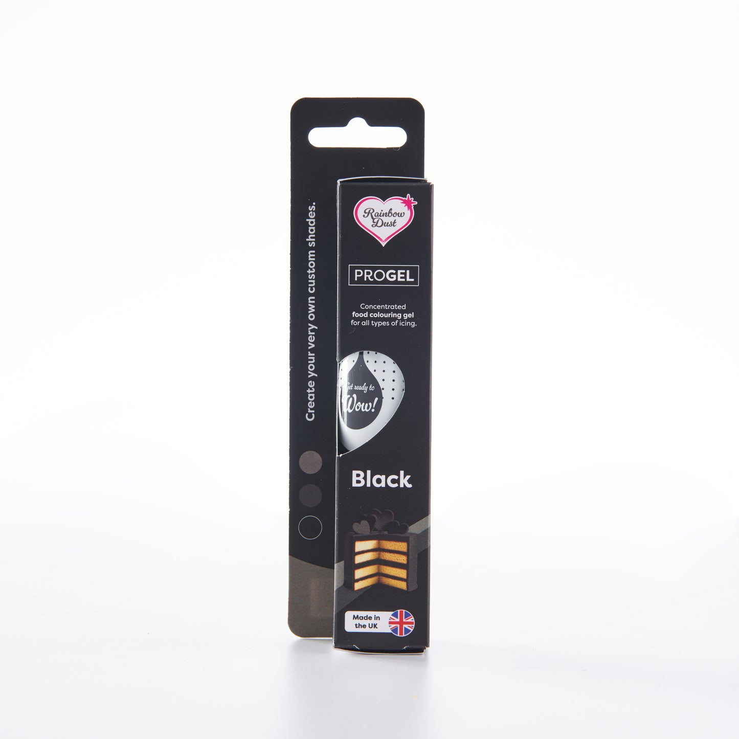 Rainbow Dust ProGel Schwarz 25ml