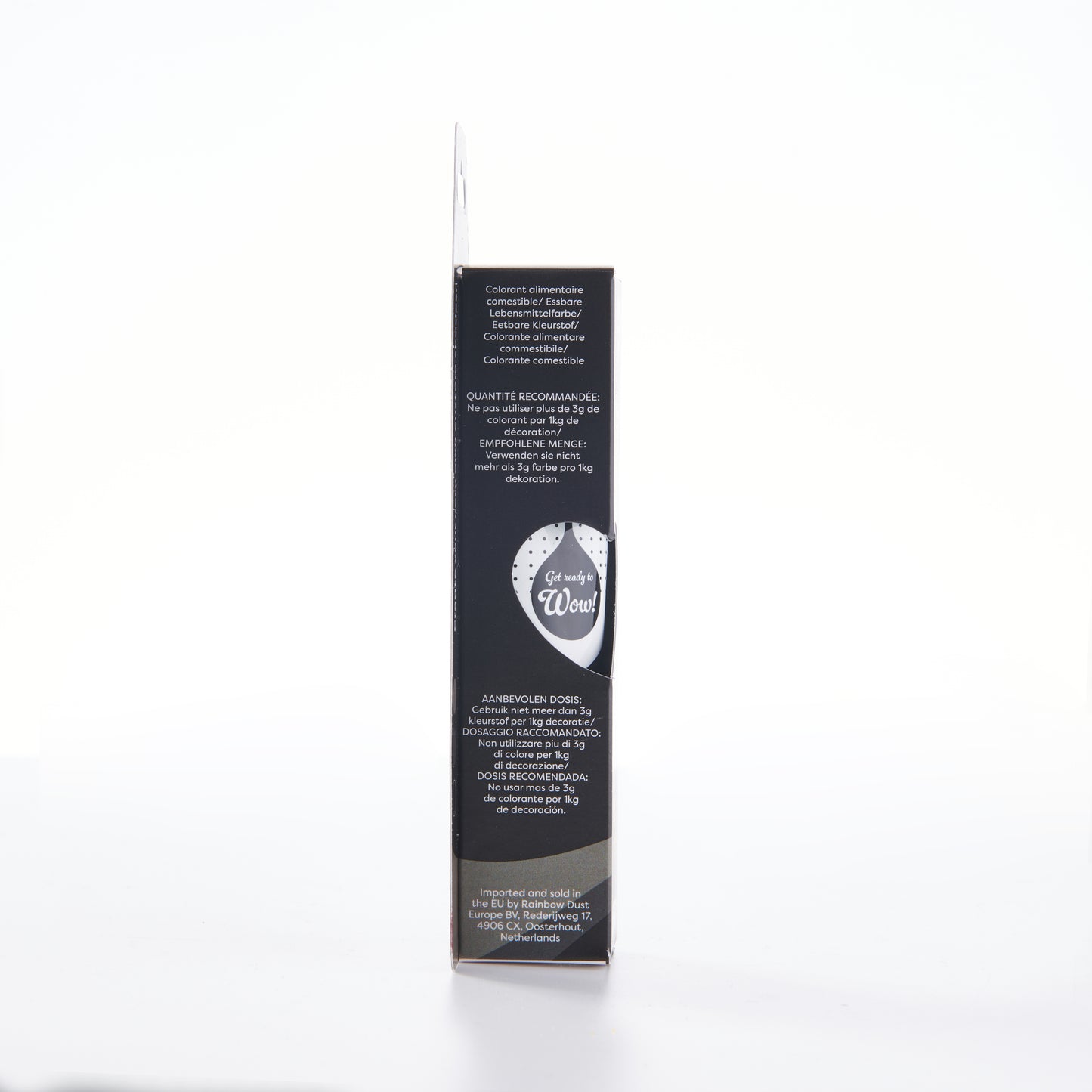 Rainbow Dust ProGel Schwarz 25ml
