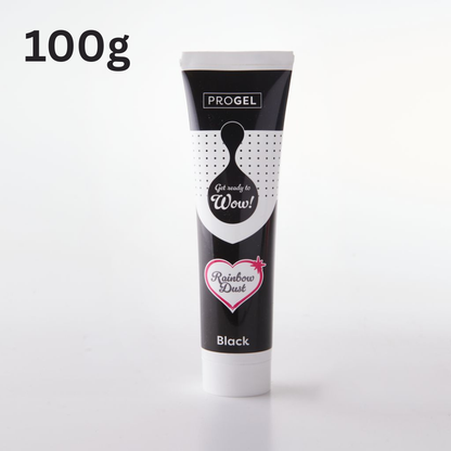 NEU! Rainbow Dust ProGel Schwarz 100g