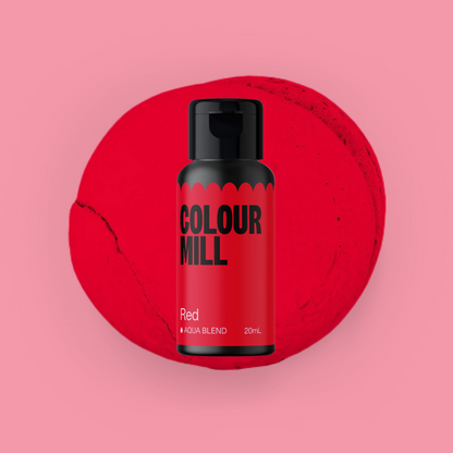 Colour Mill Aqua Blend Red 20ml